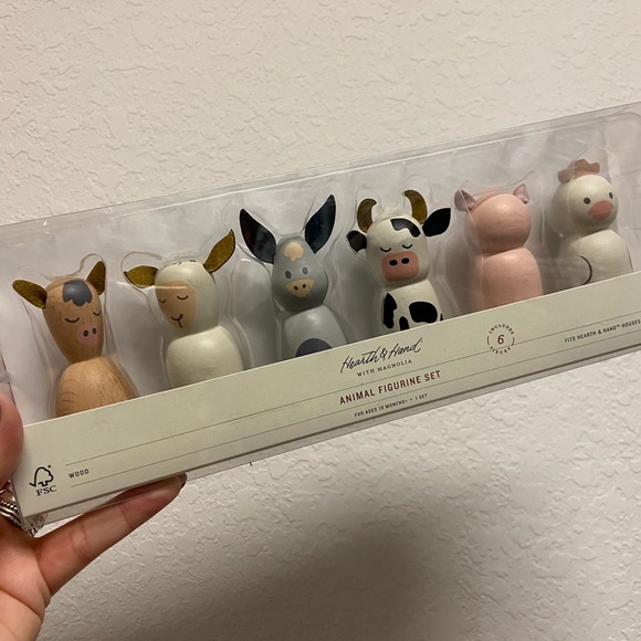 SOLD - Animals Peg Dolls - Hearth & Hand by Magnolia - Picture 1 of 3